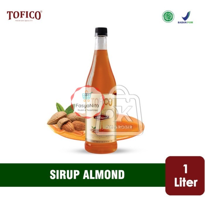 

Sirup Almond Tofico / Almond Syrup (Botol Plastik 1 Liter) - FasyAnita Mart Denpasar