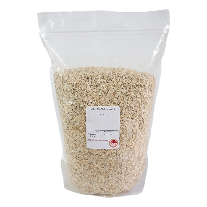 

LYLE - Quick Oats 1 kg / Instant Rolled Oat Organic / Oatmeal Quick Oat Super
