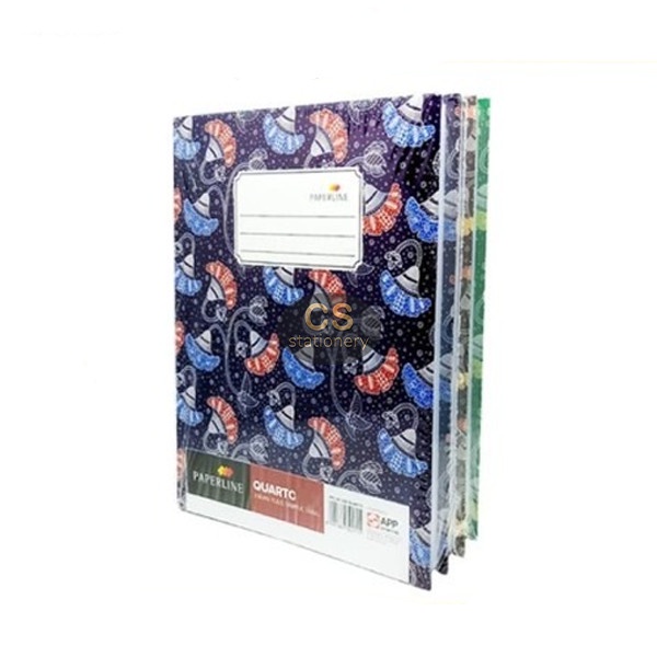 

Buku Hard Cover Kuarto / Quarto Paperline 300 lembar