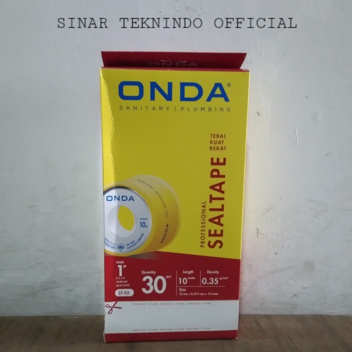 

SEAL TAPE ONDA BOX " 1 INCH