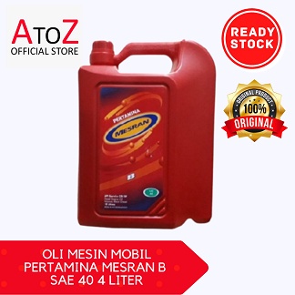 OLI MESIN MOBIL PERTAMINA MESRAN B 40 4L DIESEL