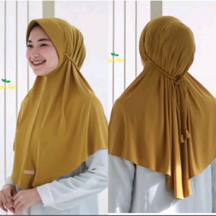 Husna Hijab Kerudung Pedropel Tali Kepang Dewasa