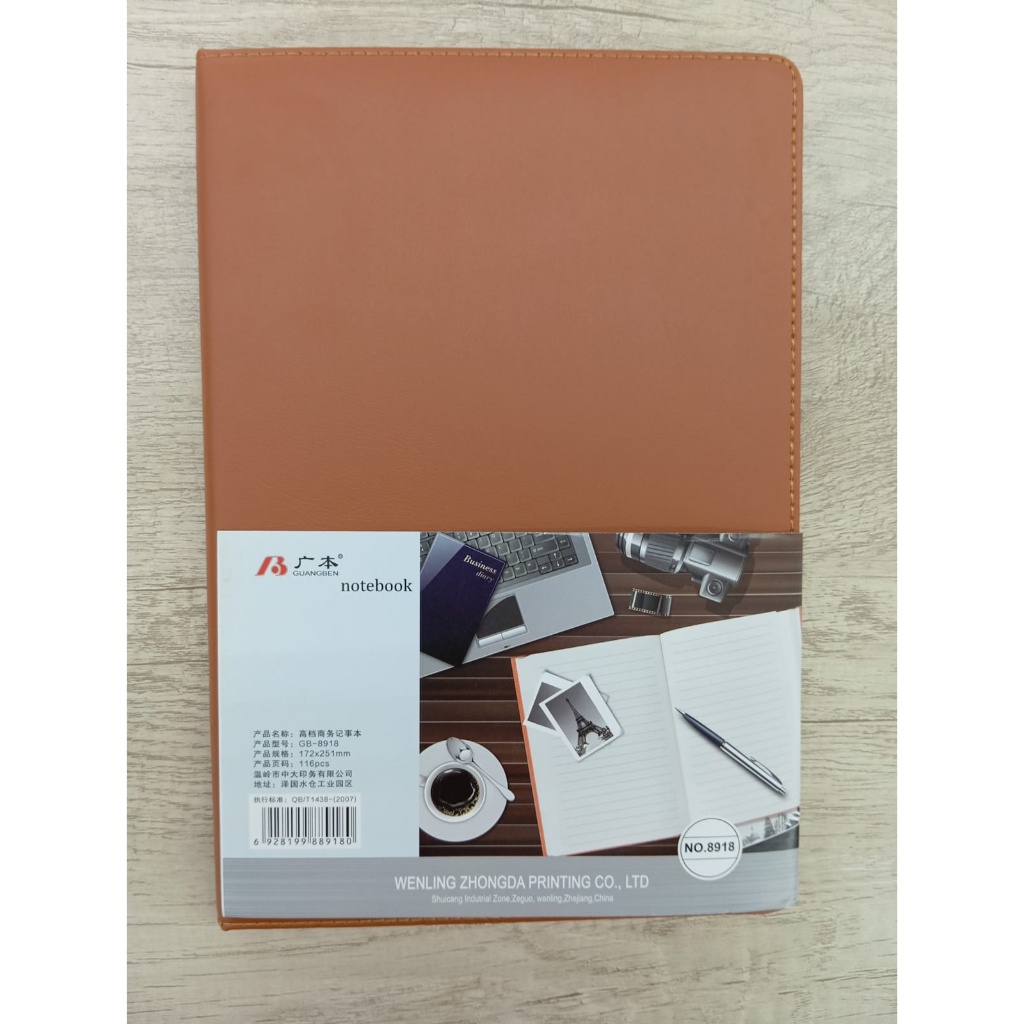 

Notebook Leather Sintetis Cover Notebook/Buku Catatan Tulis/Diary/Agenda Kerja Sampul Kulit