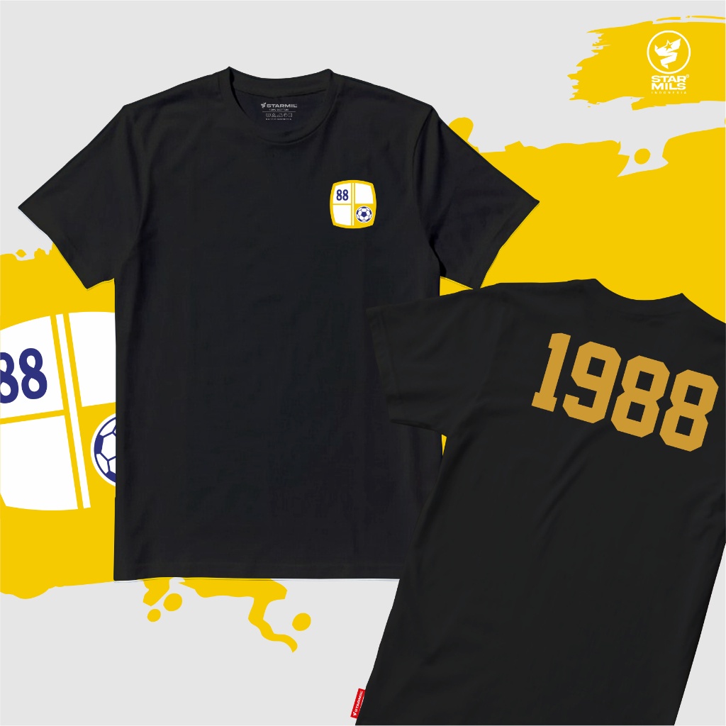 Kaos Barito Putera 1988 Laskar Antasari Supporter Barito Mania Tshirt starmils 10997A READY SIZE M L