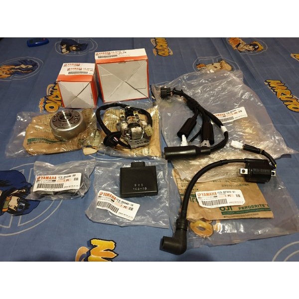 Ready YZ 125 Full Set Racing Pengapian Original Yamaha Japan Tahun 2008 sd 2020 PNP RX King dan RXZ 