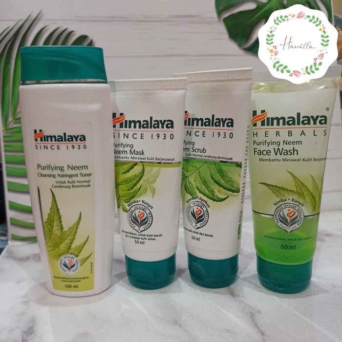 HIMALAYA Purifying Neem - Mask | Scrub |Facial Wash |Toner 50ml 100ml