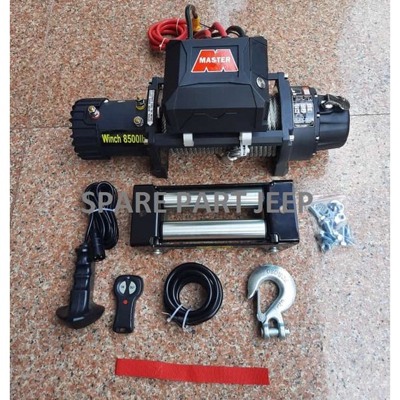 Winch Master 8500 8.500 lbs Tali Sling Rope Offroad