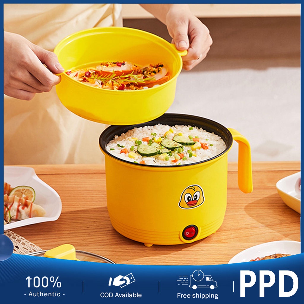 Panci Listrik Multifunctional Electric Frying Pan Panci Listrik Lapisan Teflon/Panci Listrik Multifu