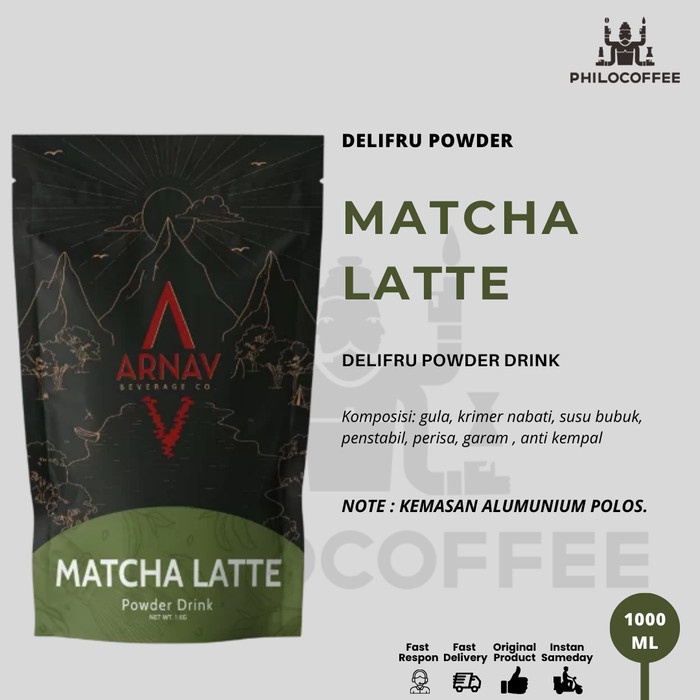 

Arnav Powder Matcha Latte 1 Kg | Bubuk Minuman Matcha Susu Premium