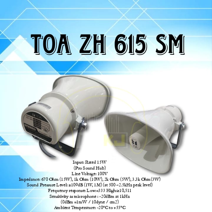 HORN SPEAKER TOA ZH-615 SM CORONG TOA ZH 615 SM ZH615SM