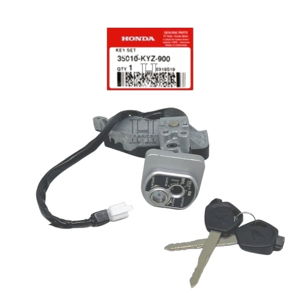 KUNCI KONTAK KEY SET SUPRA-X 125 HELM-IN KARBURATOR 35010-KYZ-900 AHM HGP