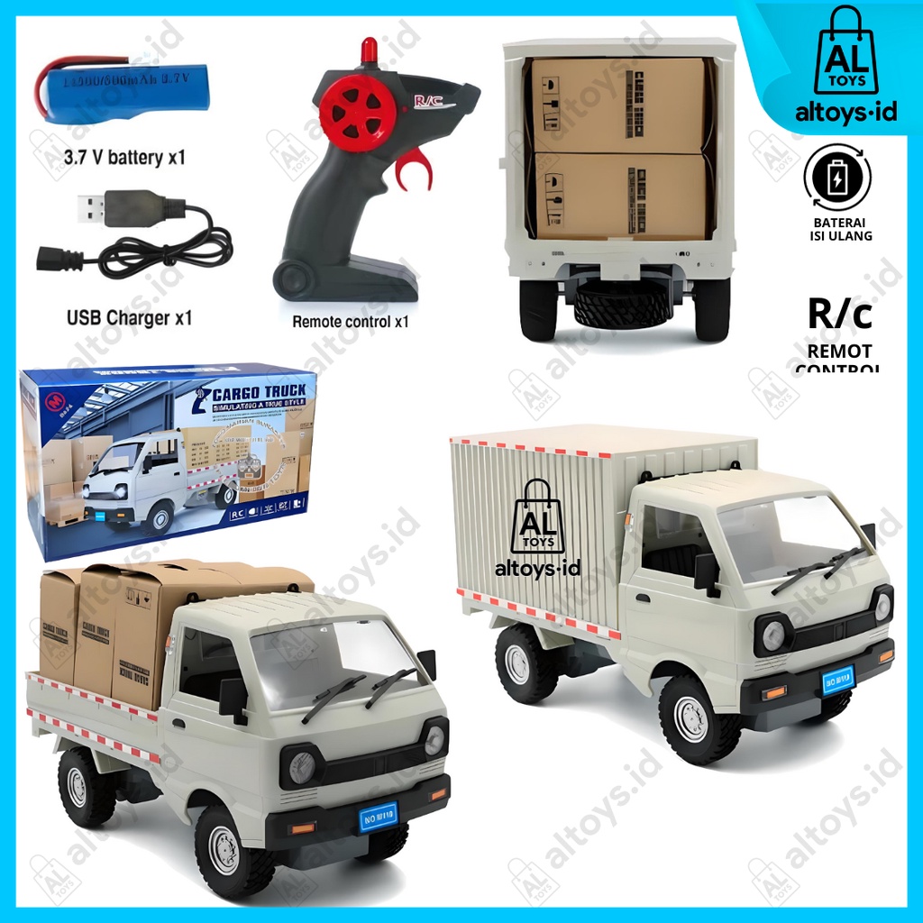 MAINAN R/C MOBIL PIKUP / BOX L300 ELSAPEK REMOT CONTROL 5A-513X / 5A-890D MAINAN ANAK-ANAK MOBIL KEN