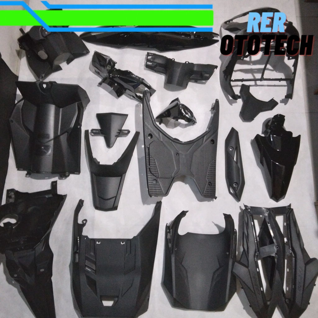 Full Body Beat Street / ESP K81 2016 2017 2018 2019 Hitam WIN | complete set bodi kasar halus motor 