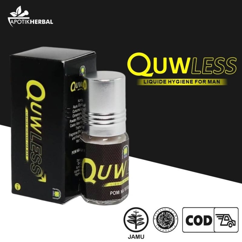 Quwless - Quweles Obat Oles Kuat Pria 100% Original Nasa