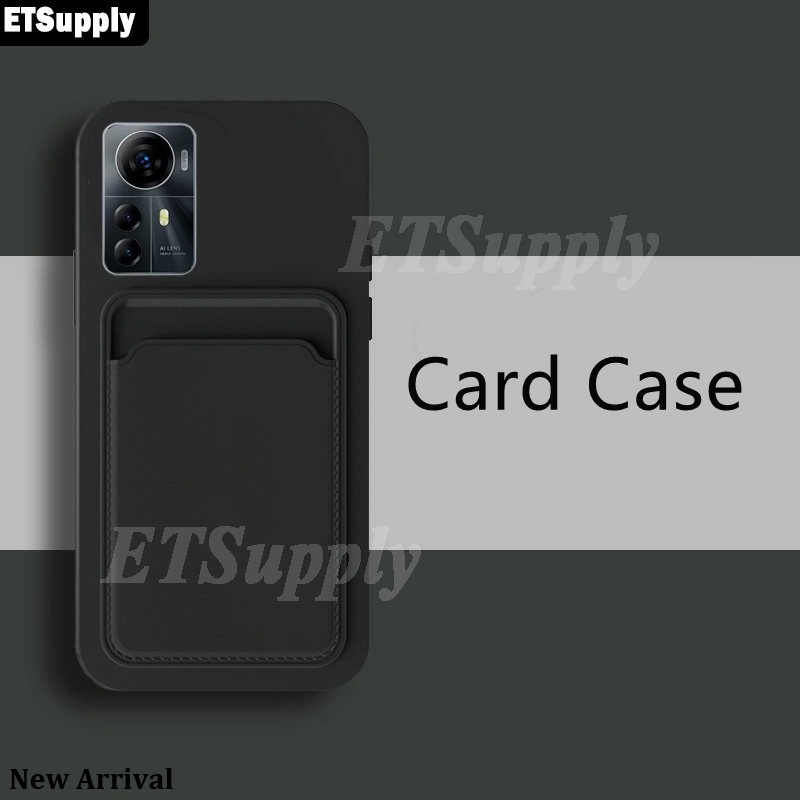 Phone Case ZTE Blade V41 Vita V40 Smart Nubia A36 A56 Back Cover Coin Purse Card Silica Gel Holder W