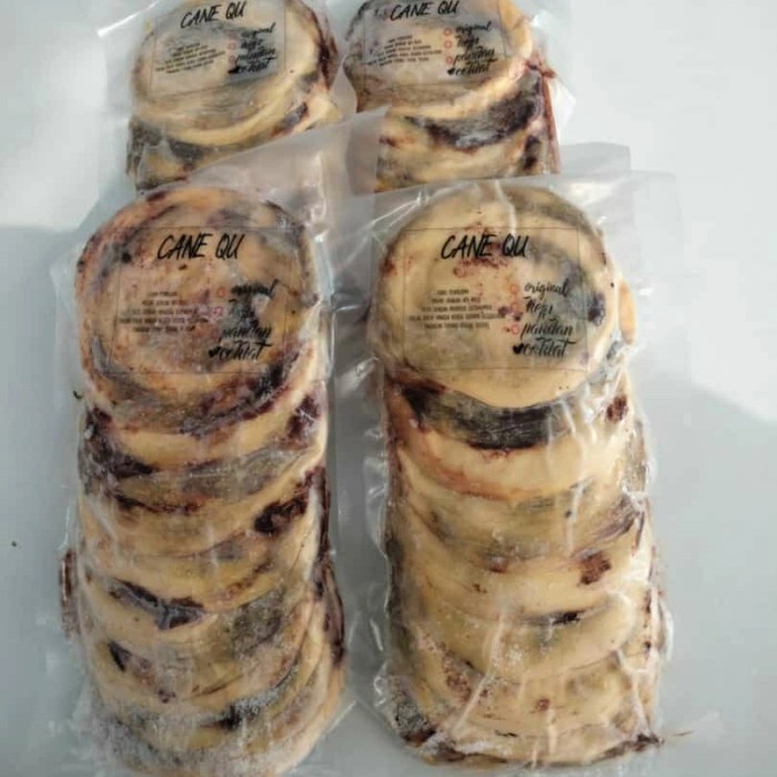 

b roti cane roti maryam rasa coklat isi 10