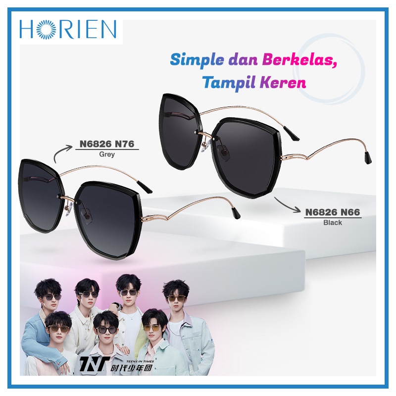 COD Horien N6826 Kacamata Hitam Sunglasses Kacamata Polarized Kacamata Polaroid Kacamata Murah Kacam