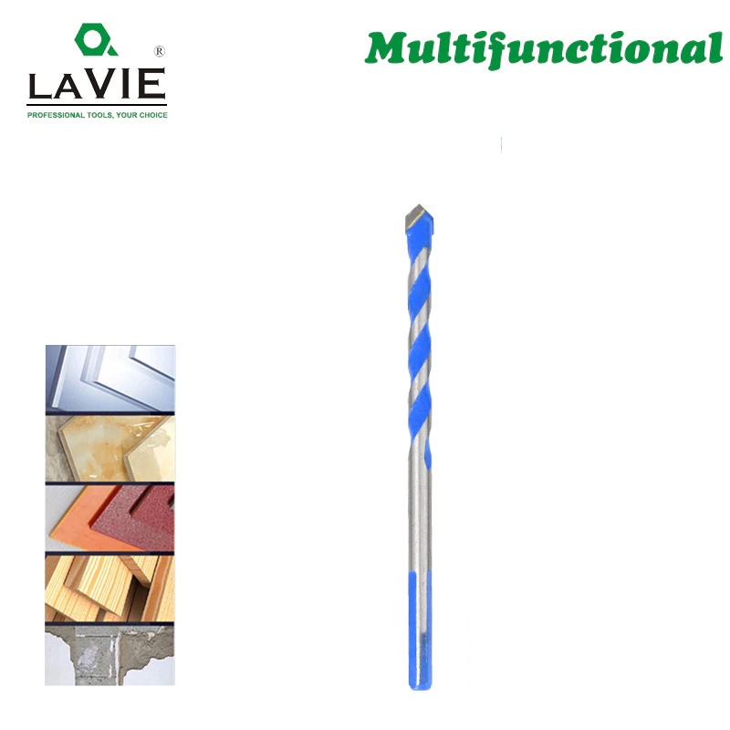 Lavie Mata Bor Triangle Bits Stainless Steel 8mm - L2075 - Silver Blue Mata Bor Kuat Dengan Bahan Be