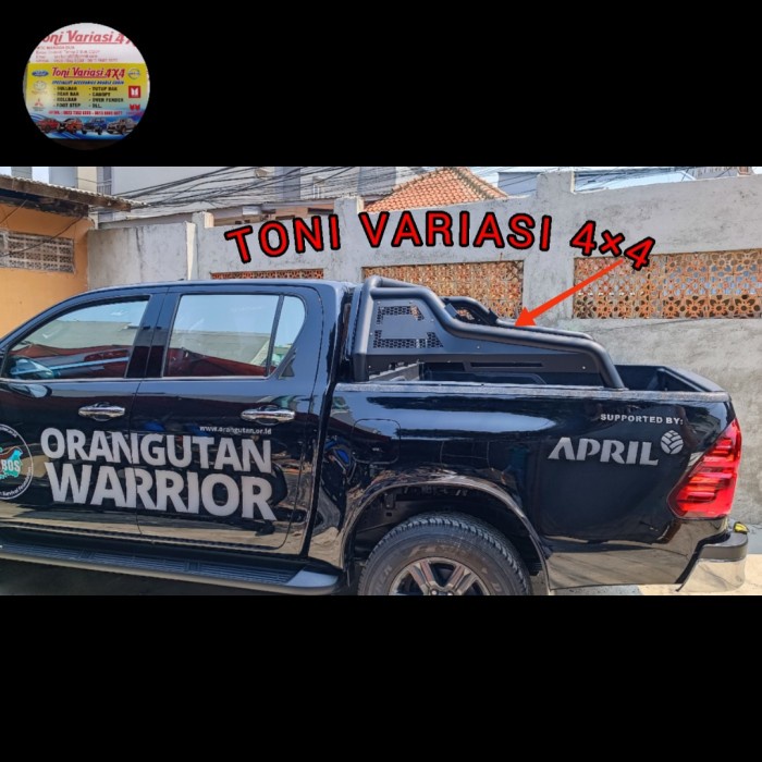 Rollbar Roll Bar Double Cabin Hilux