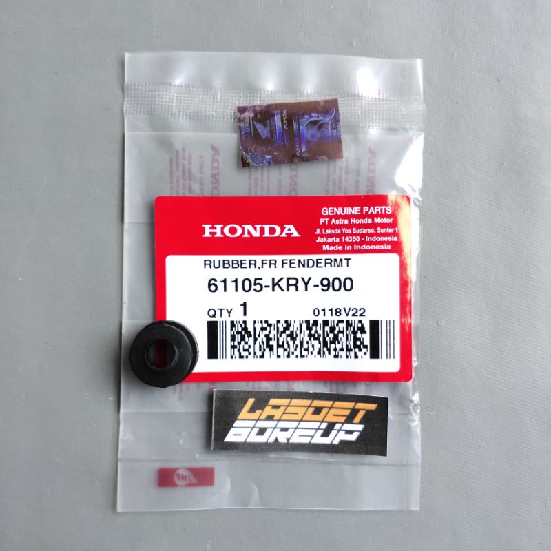 RUBBER FR FENDER KARET SPAKBOR SLEBOR DEPAN HONDA MEGAPRO PRIMUS MONO VERZA CB150 CBR CB150R FACELIF