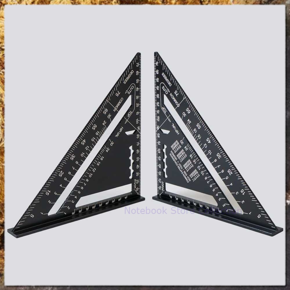 

Notebook Store Collection Penggaris Siku Mistar Triangle Ruler Aluminium 7 inch