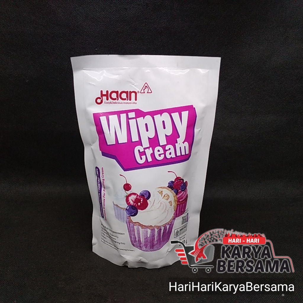 

HAAN WIPPY CREAM POUCH 200GR