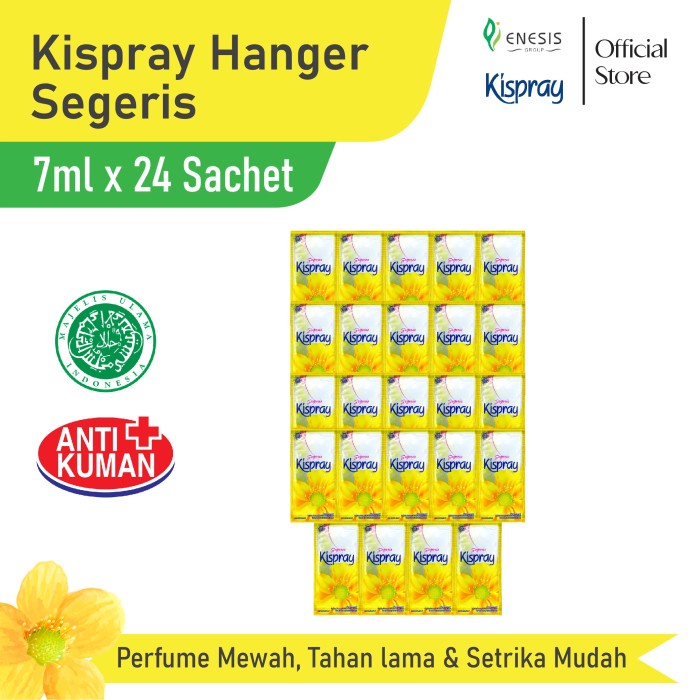 Kispray Hanger Segeris 7ml x 24 Sachet