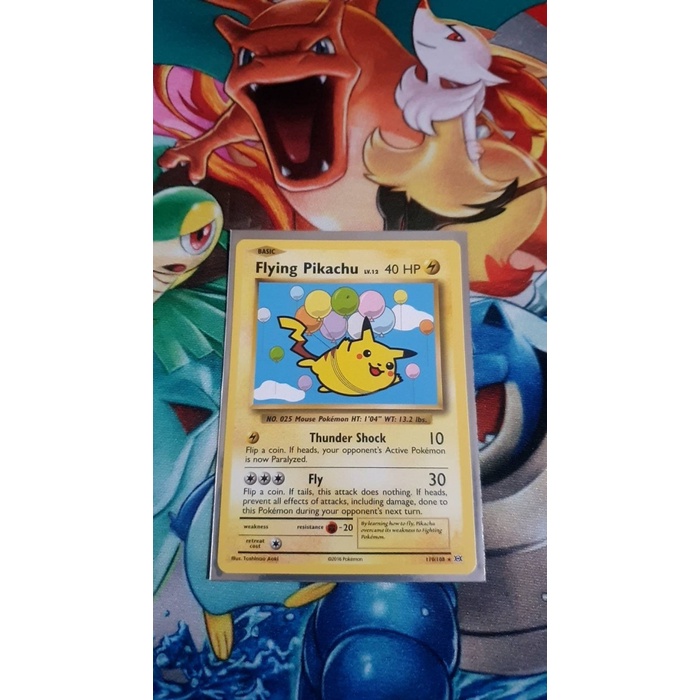 Flying Pikachu - 110/108 - Secret Rare XY: Evolutions Singles Pokemon
