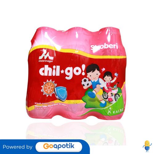 

Morinaga Chil-Go Susu Rasa Strawberry 140 Ml Dus 6 Botol