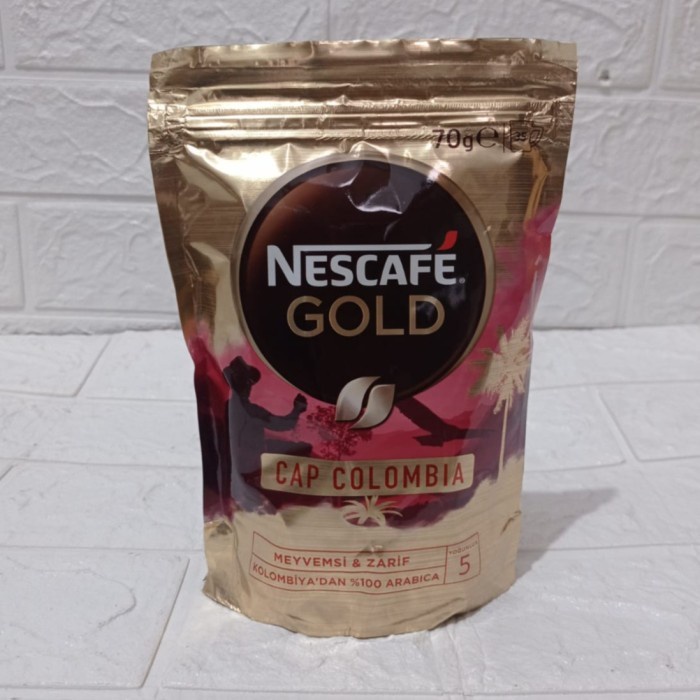 

Terlaris, Nescafe Gold Blend Original - CAP COLOMBIA