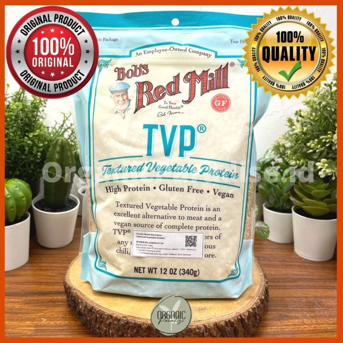 

Bob's Red Mill TVP Textured Vegetable Protein 340 Gram