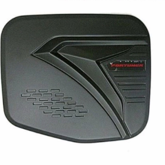 Tank cover Elegant hitam doff Fortuner lama 2006-2015. Aksesoris mobil