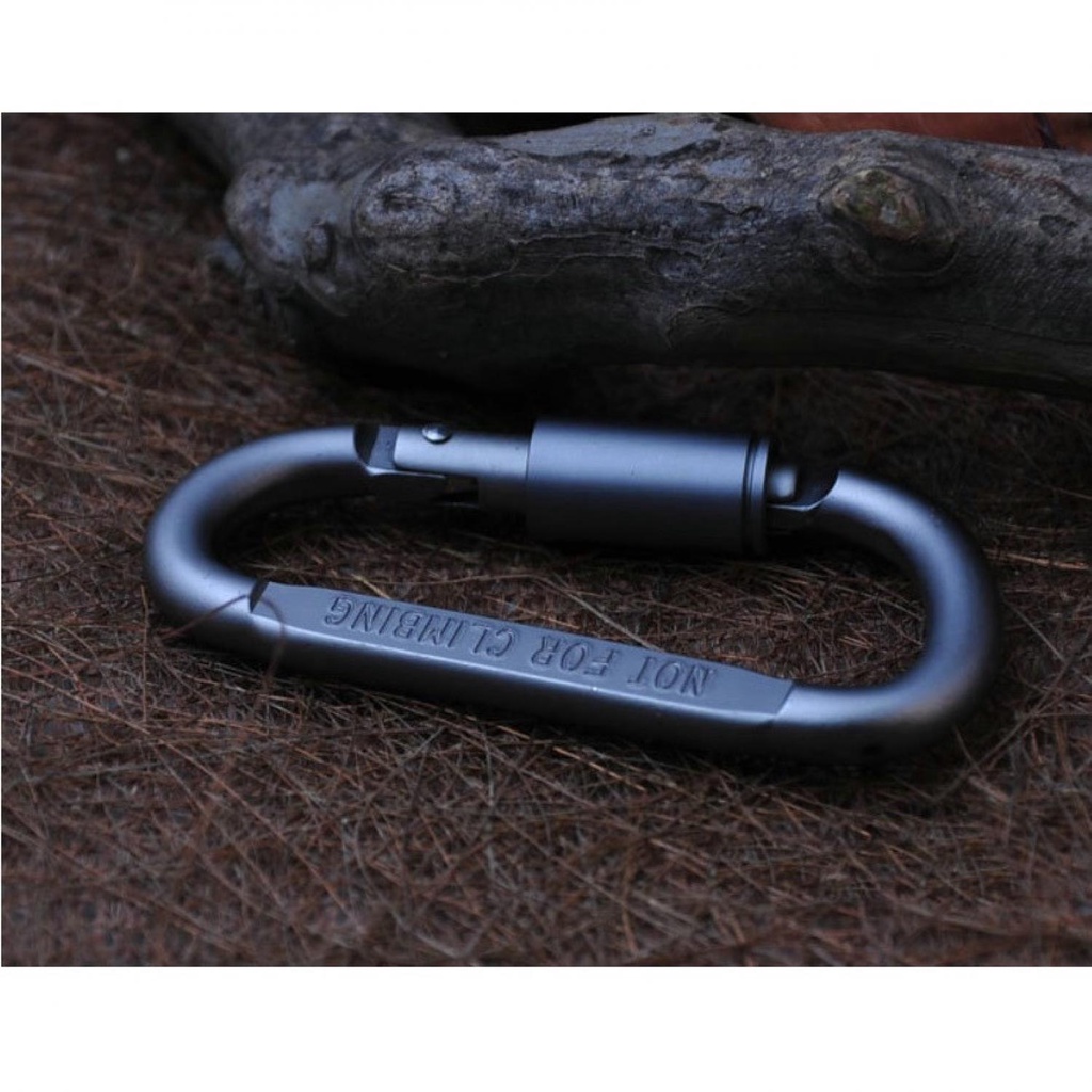 Bisa COD Quickdraw Carabiner Gantungan Tas Aluminium Alloy - AT7600