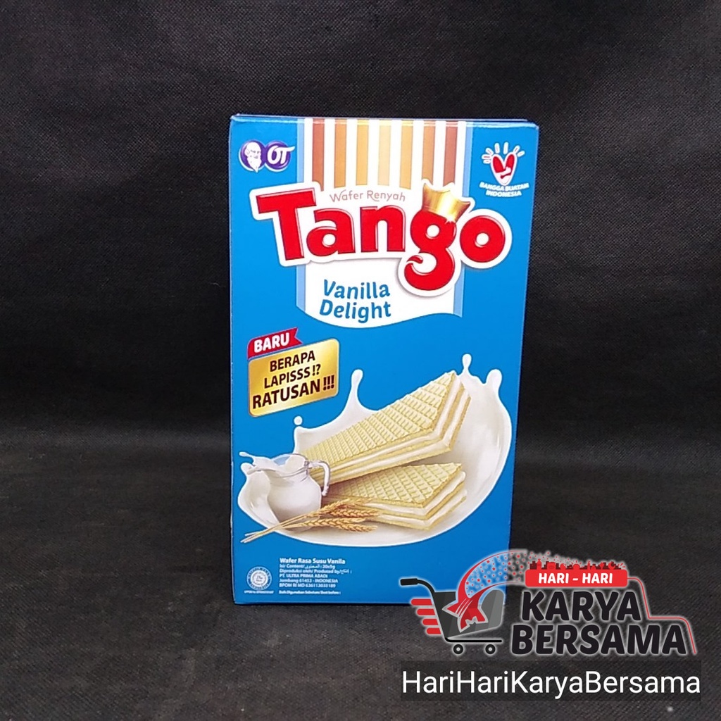 

TANGO WAFER VANILLA DELIGHT ISI 20 PCS X 5GR - PER BOX