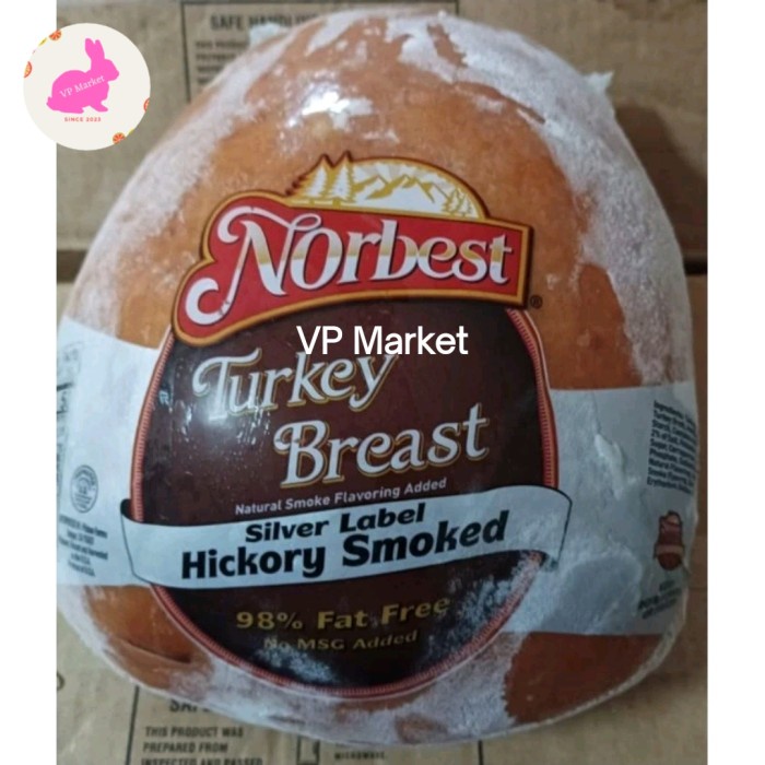 

Norbest Smoked Turkey Breast Hickory | Ayam Kalkun Dada Asap | pack