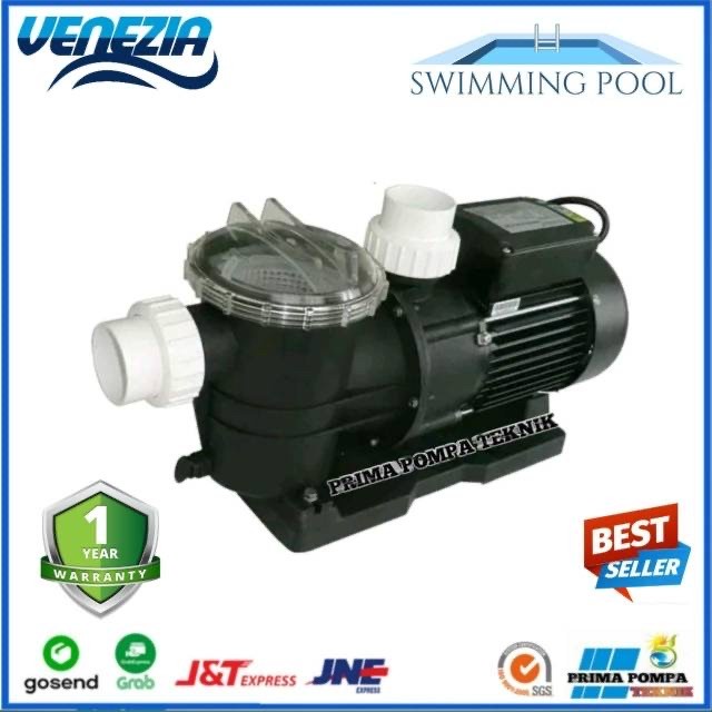 MESIN POMPA AIR KOLAM RENANG 1 HP VENEZIA - POMPA KOLAM RENANG 1 HP