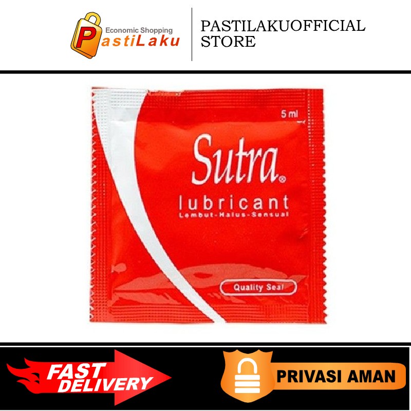 Sutra Lubricant Sachet Gel 5 ml Pelumas Sex Sutra Lubrican Gel