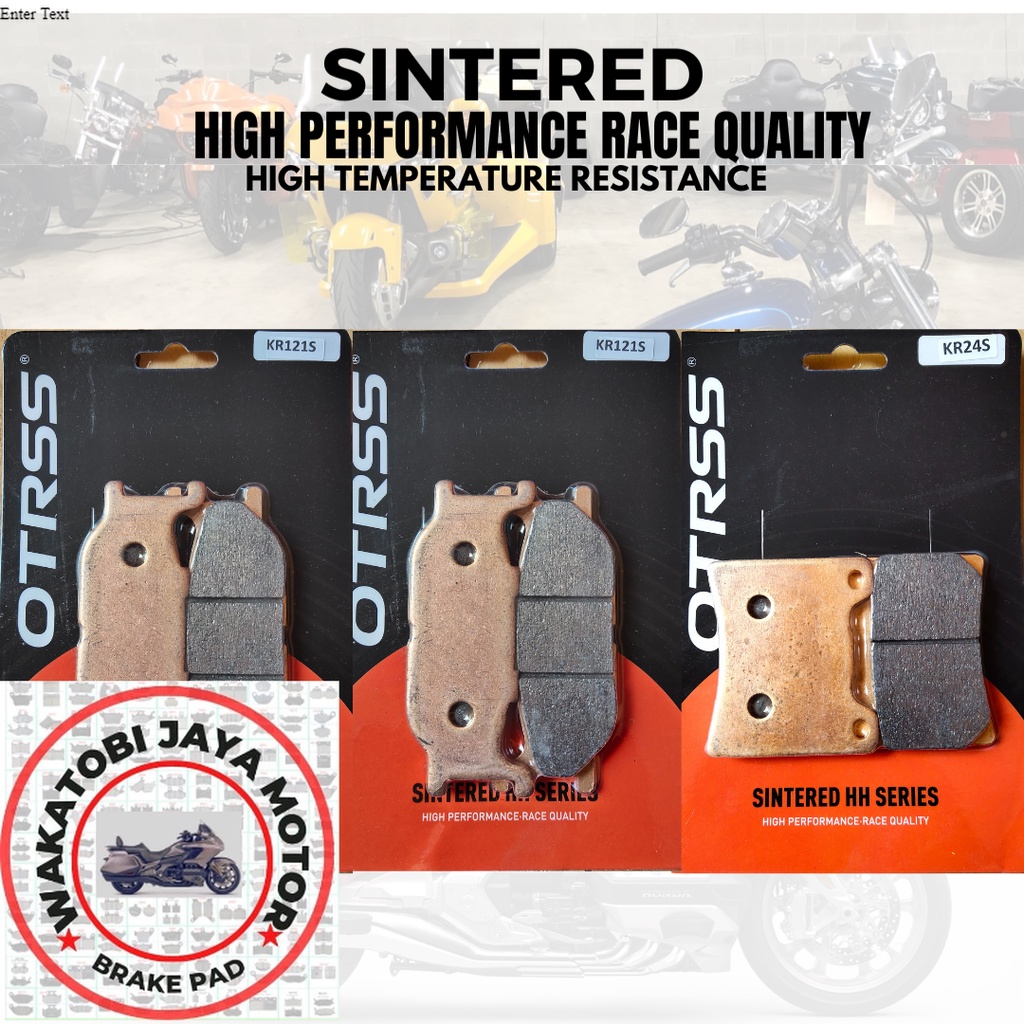 Kampas Rem Brake pad Motor Yamaha XJ900 XJ 900S XJ900S XJ 900 S 900 1995-2003 Sintered