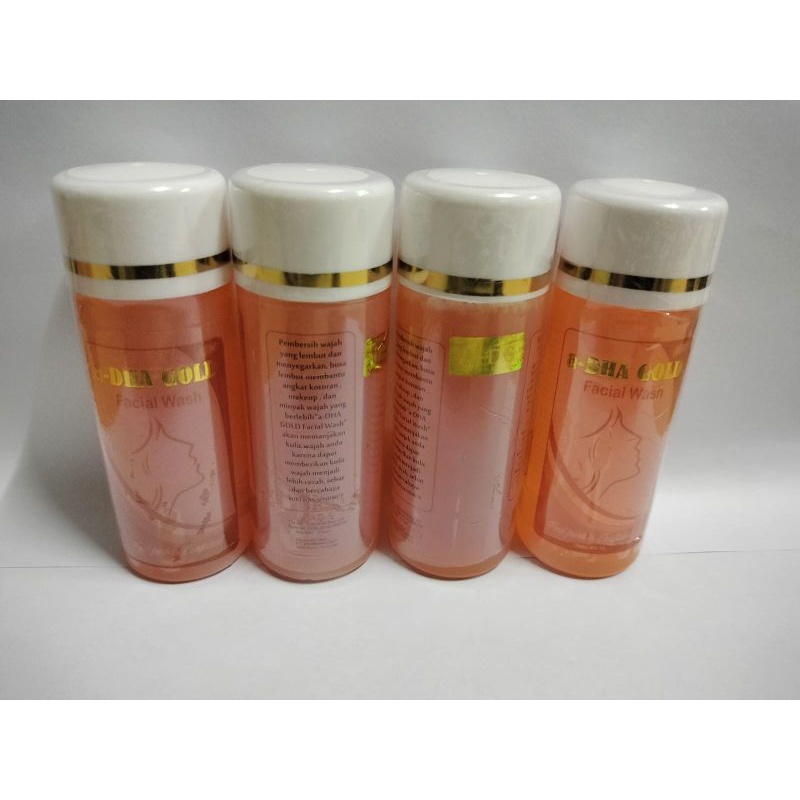 FACIAL WASH A DHA GOLD / SABUN CAIR ADHA GOLD