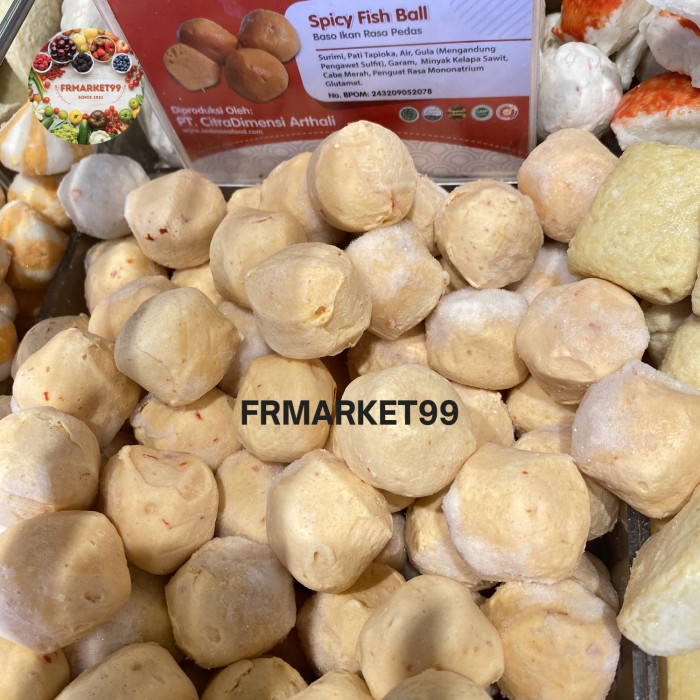 

Cedea Spicy Fish Ball / Bakso Ikan Rasa Pedas / 500 grm