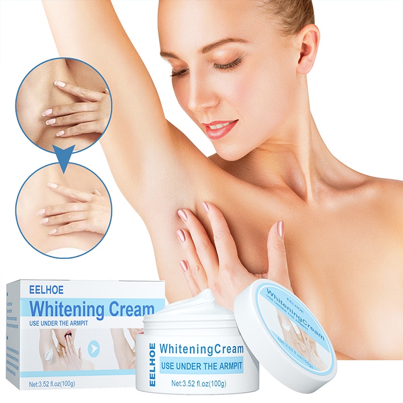 [BY]EELHOE Whitening Cream Krim  Moisturizing CreamPemutih Ketiak Leher Punggung Kaki Siku Melembabk