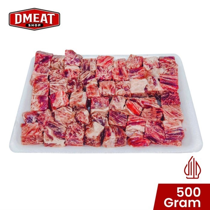 

Beef Meltique Saikoro Daging Meltique Beef Dengan Potongan Cubes 500gr