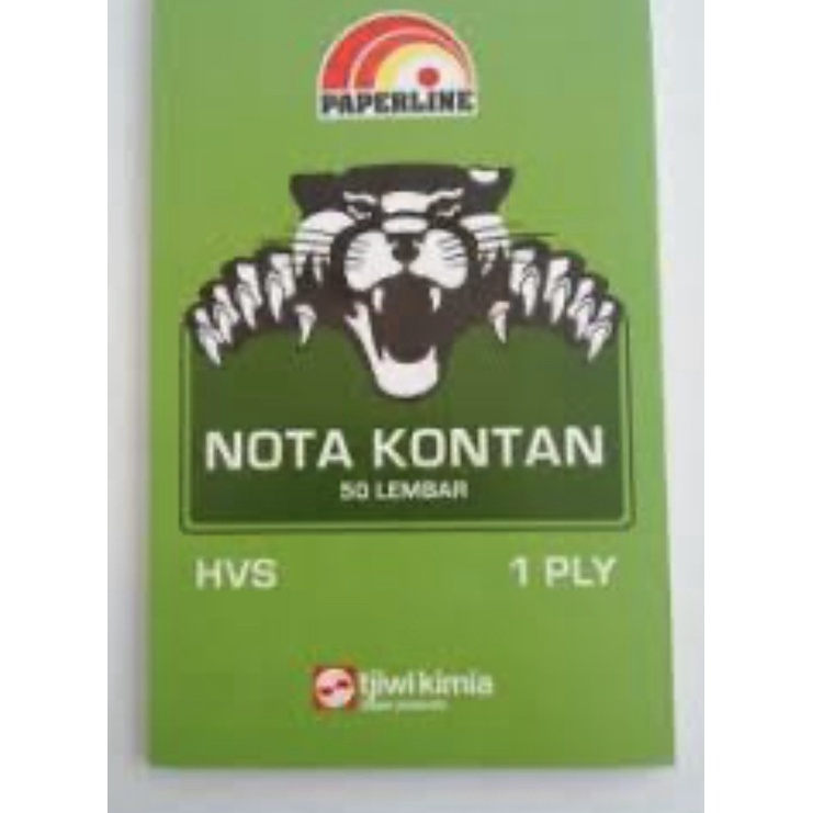 

Buku Nota rangkap 1 besar