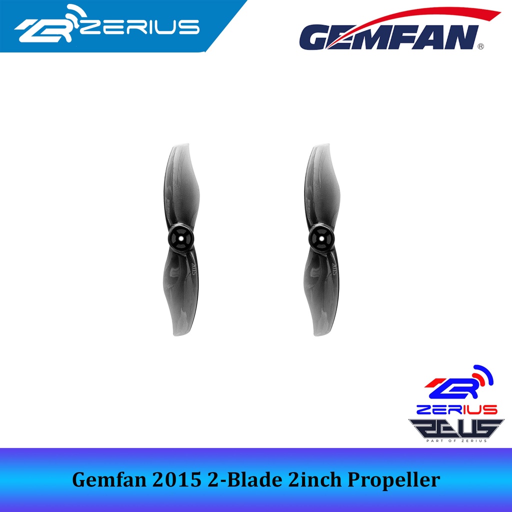 Gemfan 2015 2inch 2-Blade 1mm Shaft Propeller