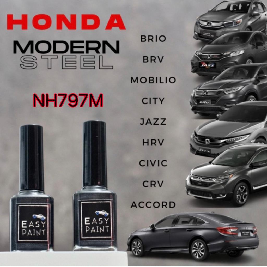 KODE A03 Cat Oles Modern Steel NH797M Abu Baja Metalik Mobil Merk Honda