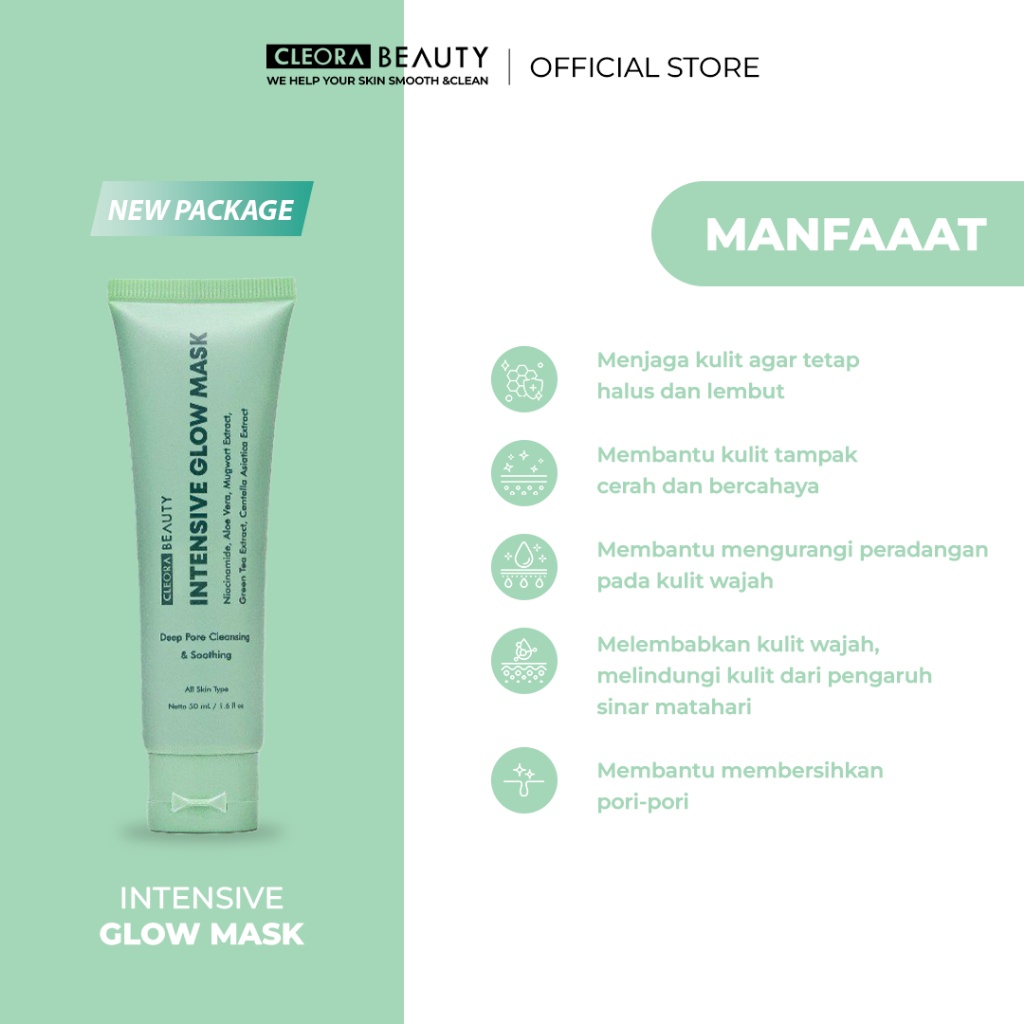 Cleora Beauty Intensive Glow Mask