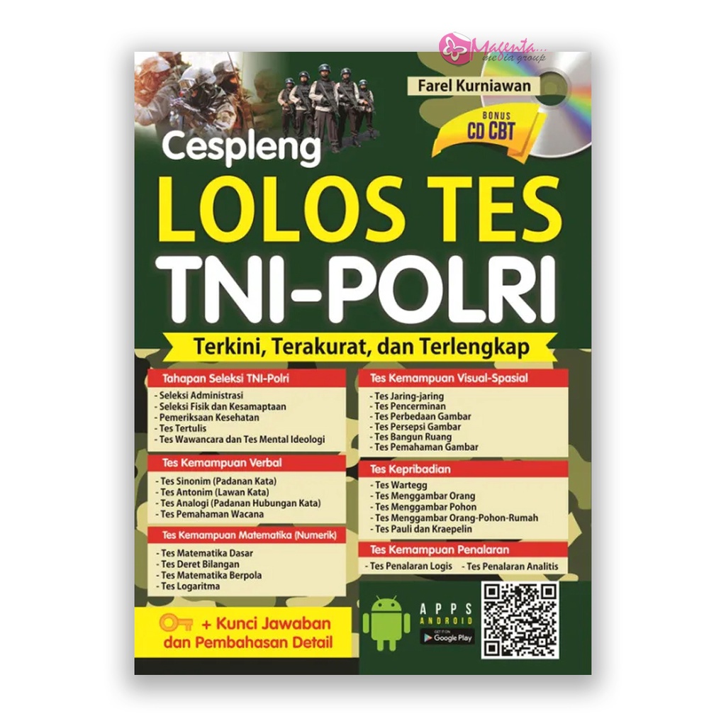 BUKU CESPLENG LOLOS TES TNI-POLRI