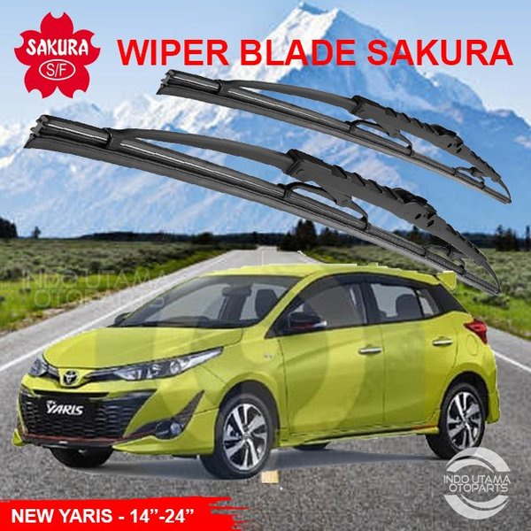 Wiper Kaca Depan New Yaris Wiper Mobil SAKURA