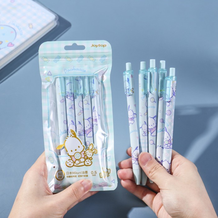 

MIMIMOO Pulpen Gel 5 pcs Karakter Lucu Cinnamoroll Kuromi - Kuromi