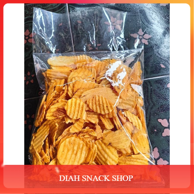 

DSS Talas Gelombang Original Berat 500g Snack Kiloan Harian Cemilan